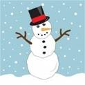 8412615-bonhomme-de-neige-port-haut-hat